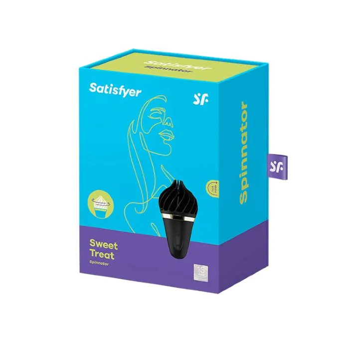 Спиннатор морозива Satisfyer Sweet Treat чорний — фото 2
