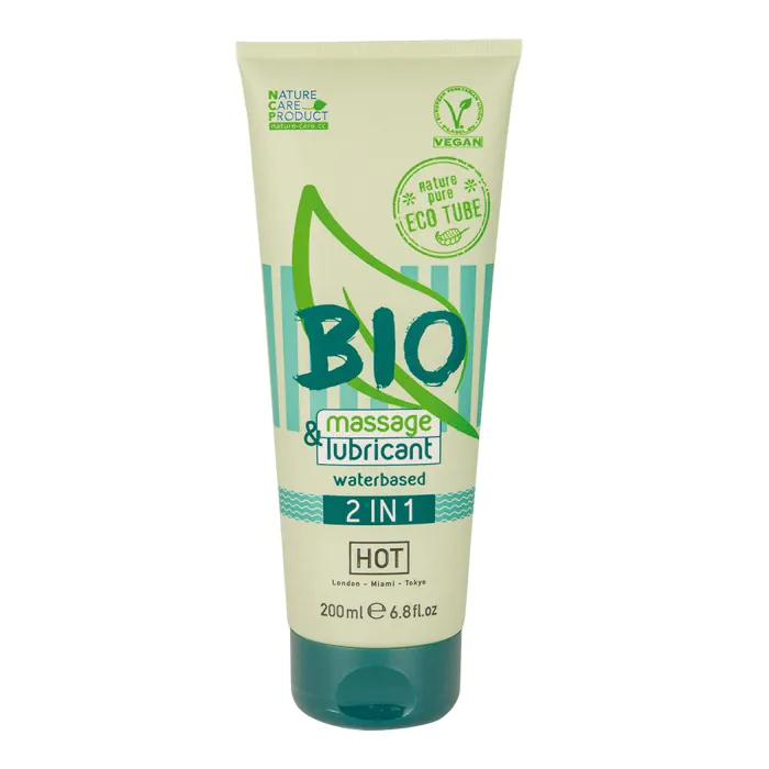 Лубрикант-масажний гель HOT Bio 2-in-1