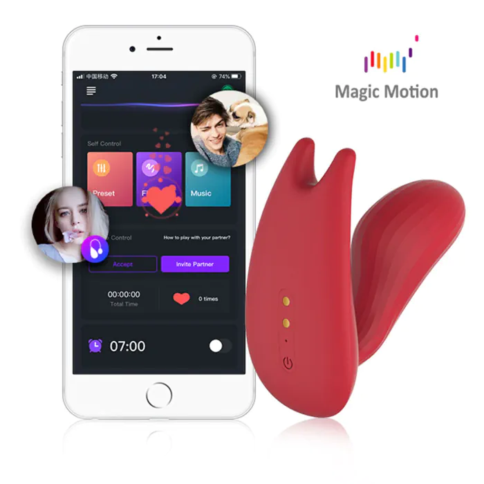 Смарт-вібратор Magic Motion Umi Red — фото 9
