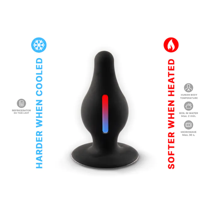 Анальна пробка SilexD Plug Model 2 Black L — фото 4