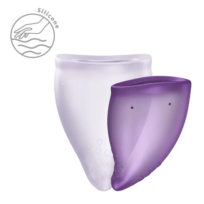 Набір менструальних чаш Fun Cup Explore Kit Violet