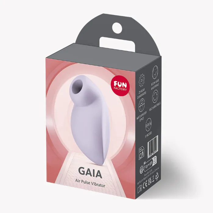 Вакуумний стимулятор Fun Factory Gaia Purple — фото 6