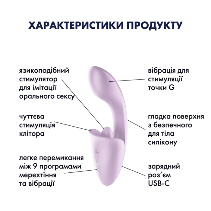 Cтимулятор Satisfyer Tongue Expert — фото 5