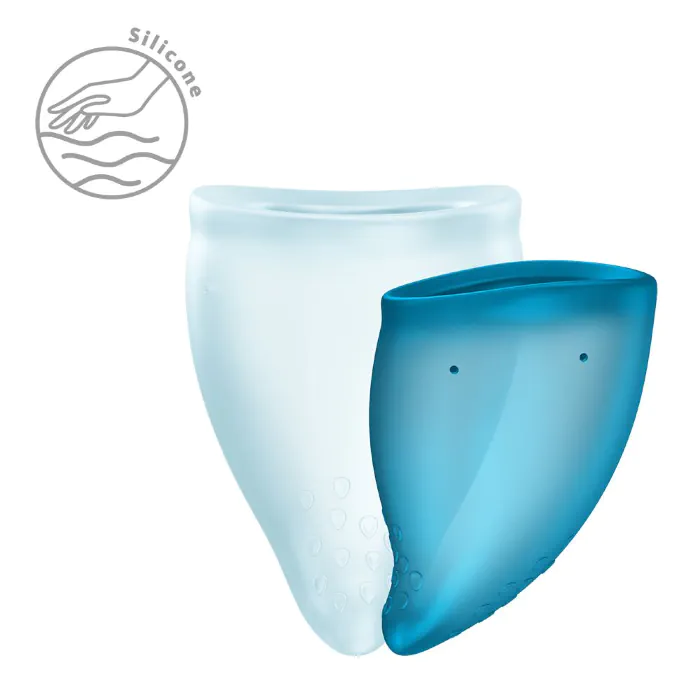 Набір менструальних чаш Fun Cup Explore Kit Turquoise
