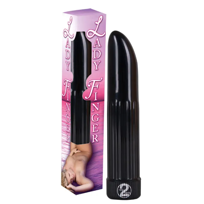Вібратор Ladyfinger black — фото 6
