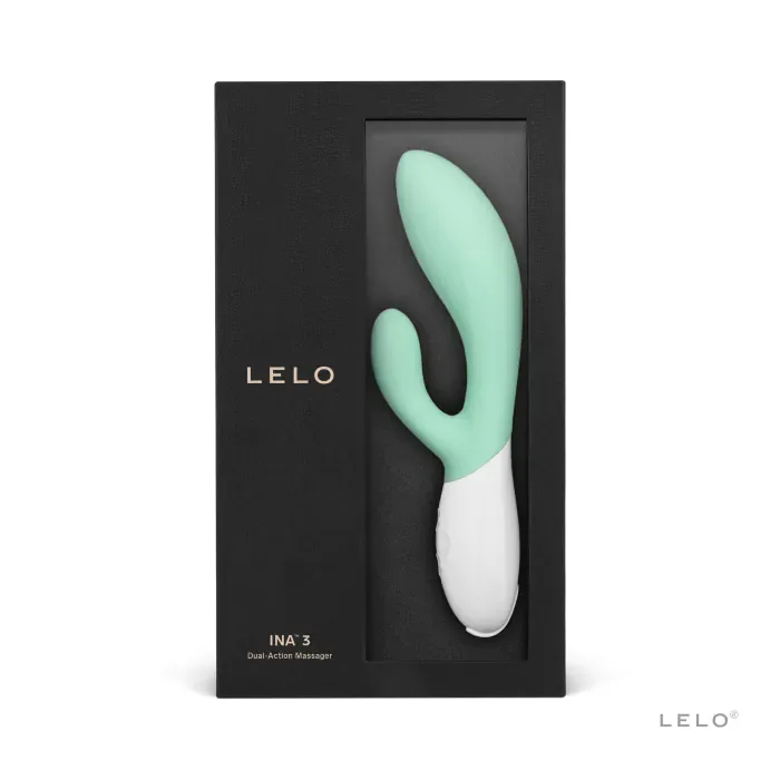 Вібратор-кролик Lelo Ina 3 Seaweed — фото 3