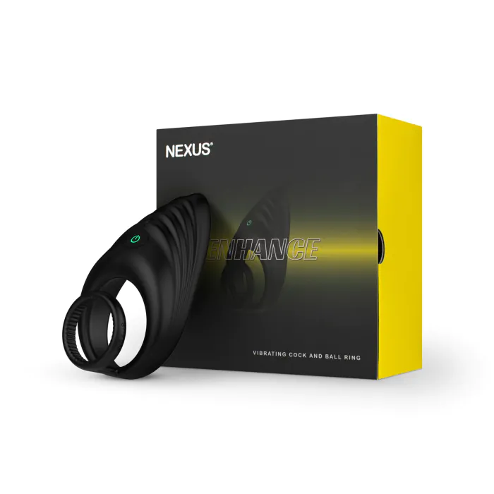 Ерекційне віброкільце Nexus Enhance Vibrating Cock and Ball Ring — фото 5