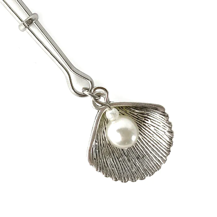 Затискач для клітора Art of Sex Clit Clamp Silver Pearl — фото 2
