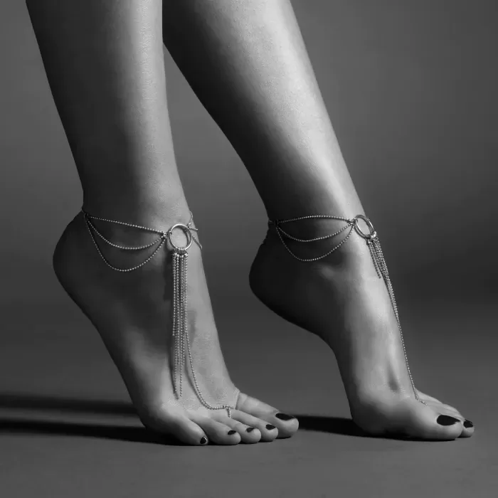 Браслети для ніг Bijoux Indiscrets Magnifique Feet Chain Gold — фото 2
