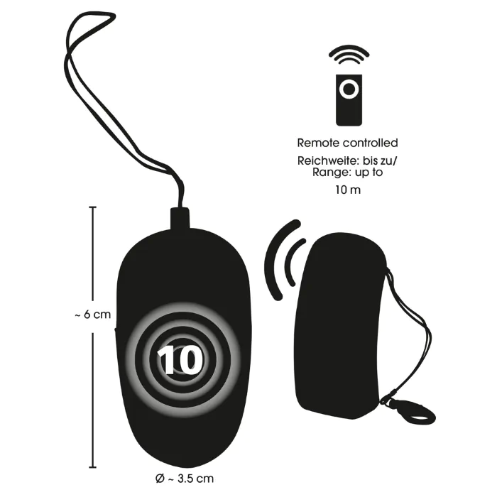 Віброяйце Remote Control Vibro Bullet — фото 6