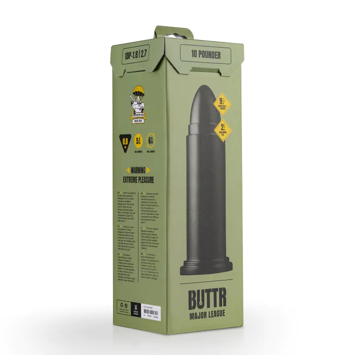 Анальна пробка BUTTR 10 Pounder XXL Dildo — фото 5