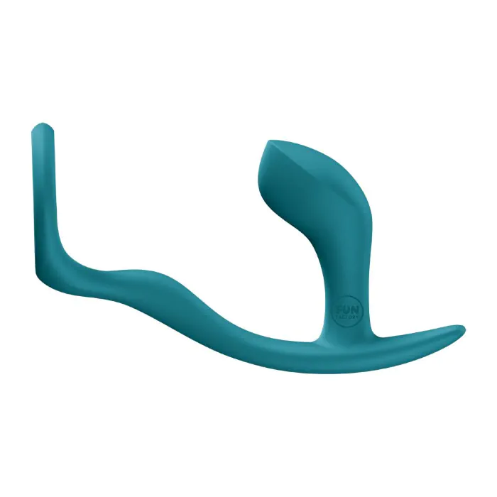 Анальна пробка з ерекційним кільцем Fun Factory Bootie Ring Bottle Green — фото 3