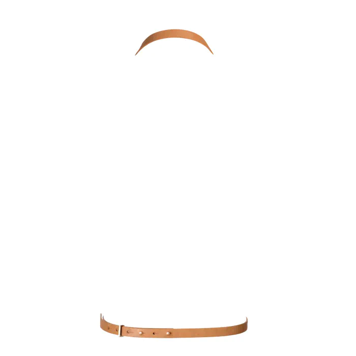 Портупея Bijoux Indiscrets MAZE 8 Harness Brown — фото 2