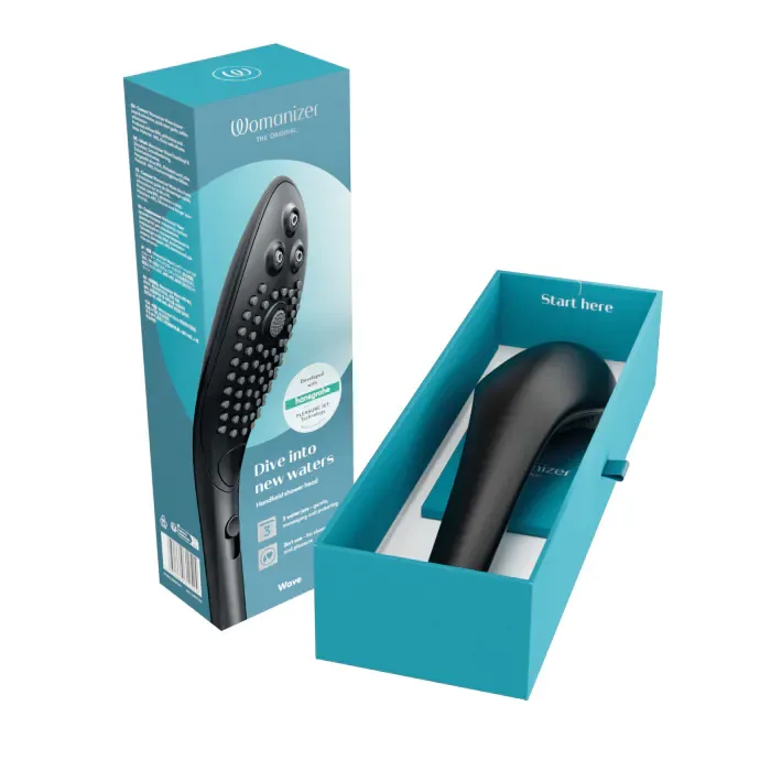 Насадка для душу Womanizer Wave Black — фото 9