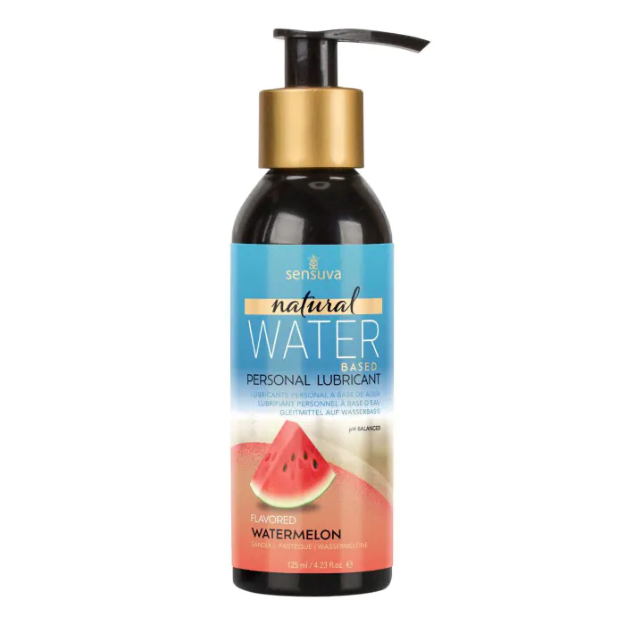 Лубрикант Sensuva Natural Water-Based Watermelon 125 мл
