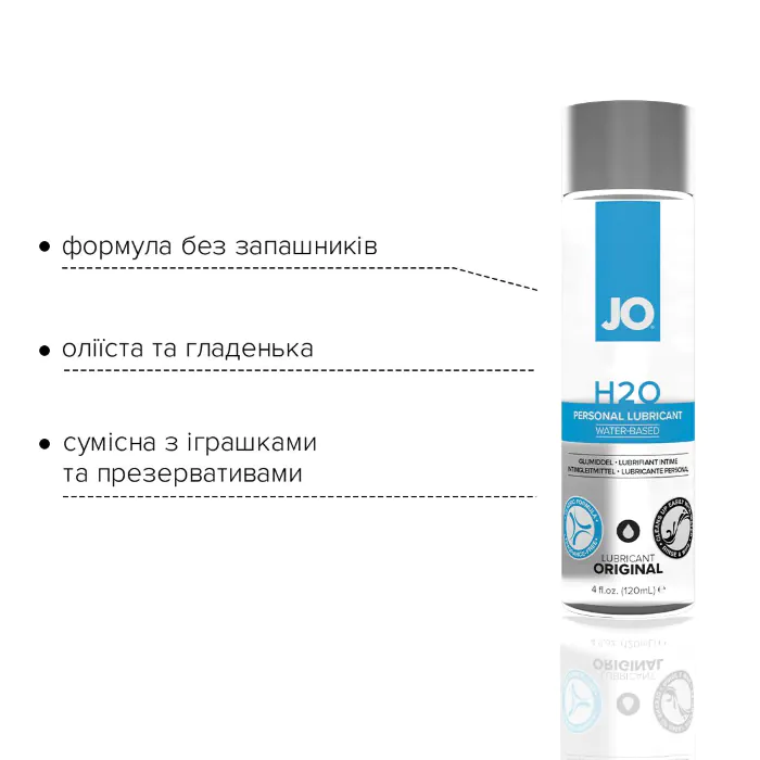 Лубрикант водній основі JO H2O Original 120 мл — фото 3