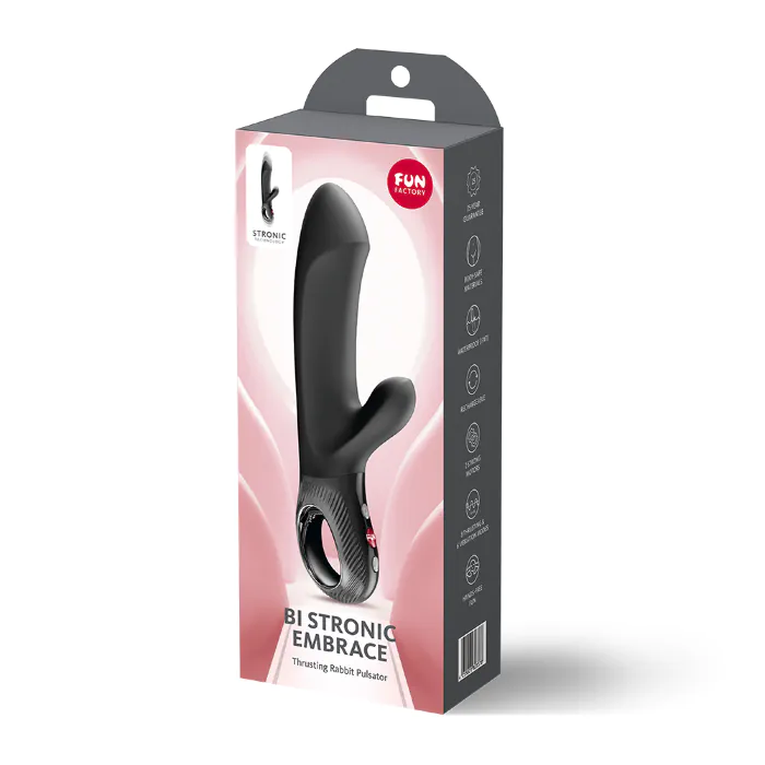 Пульсатор Fun Factory Bi Stronic Embrace Black — фото 9