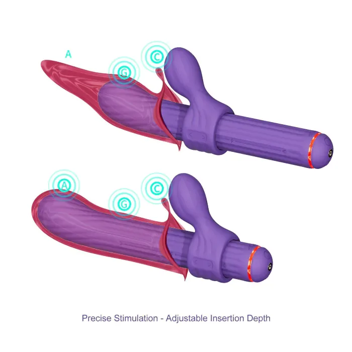 Вібратор Otouch Magic Stick S1 Plus Purple — фото 5