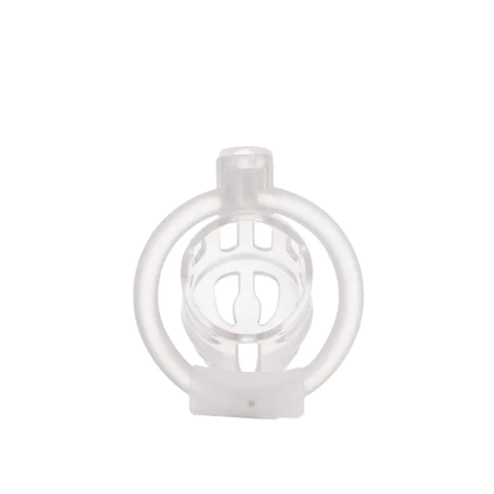 Клітка для пеніса Lockink Sevanda Plastic Chastity Cage Transparent — фото 3
