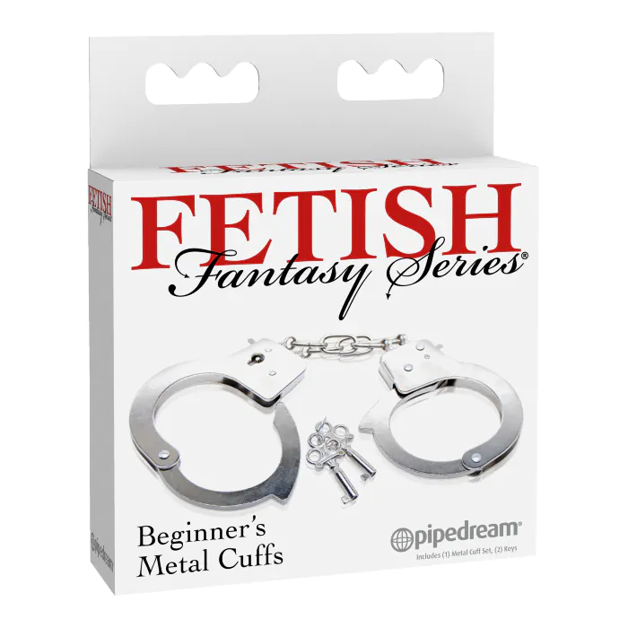 Наручники металеві Fetish Fantasy Series FFS Beginner's — фото 3
