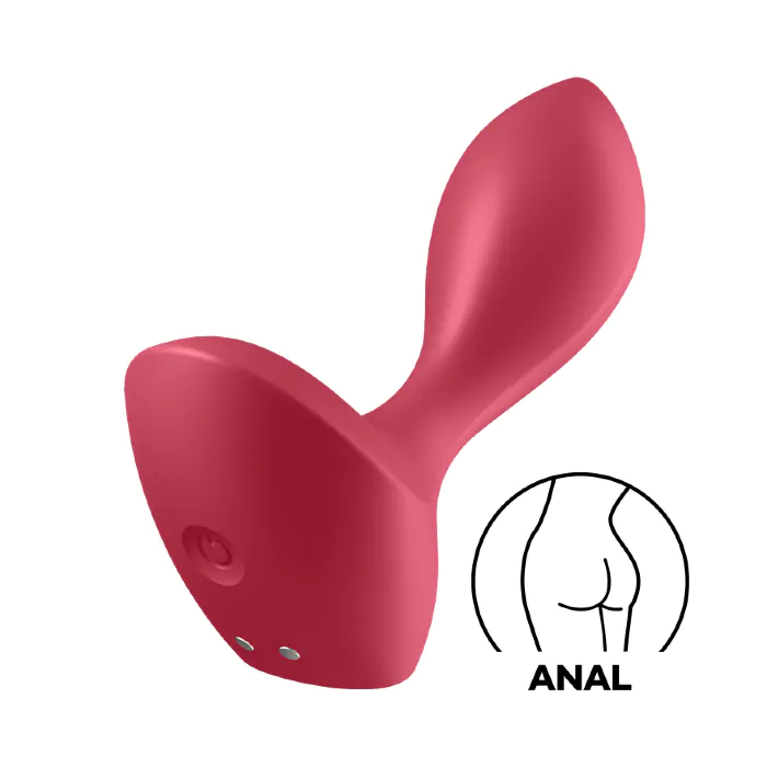 Анальна пробка із вібрацією Satisfyer Backdoor Lover Red