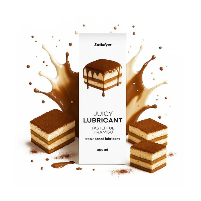 Лубрикант Satisfyer Juicy Lubricant Tasteful Tiramisu 300 мл — фото 3