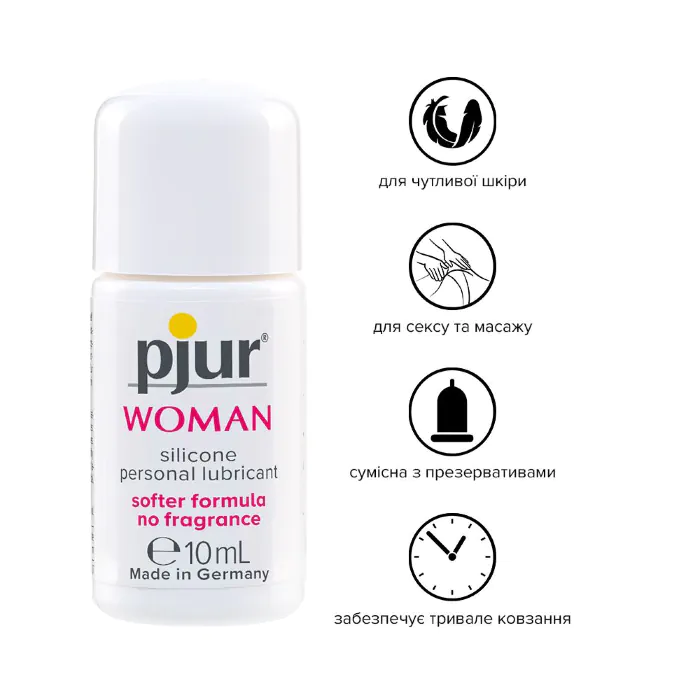 Лубрикант pjur Woman Silicone 10 мл — фото 2