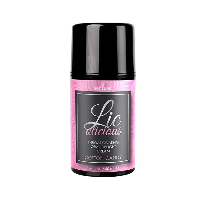 Гель для мінету Sensuva - Lic-o-licious Cotton Candy