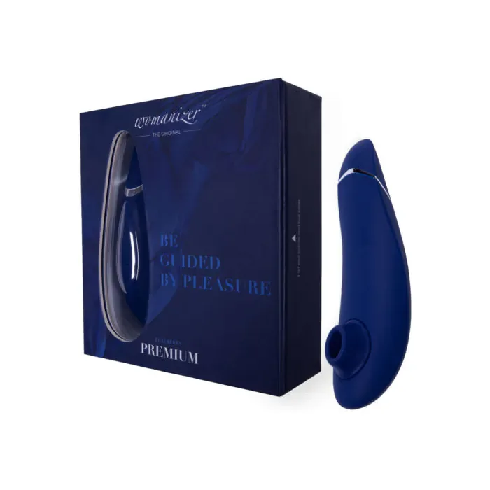 Кліторальний стимулятор Womanizer Premium Blue