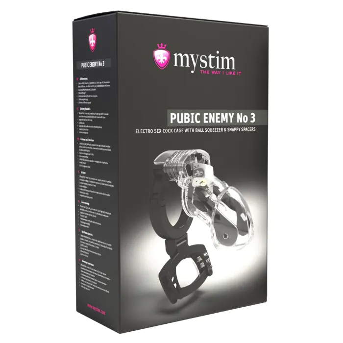 Клітка для члена з електростимуляцією Mystim Pubic Enemy No 3 — фото 2