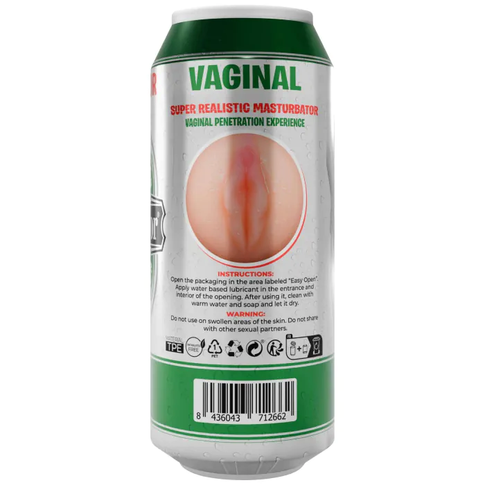 Мастурбатор-вагіна Alive Heineken Vagina II — фото 7
