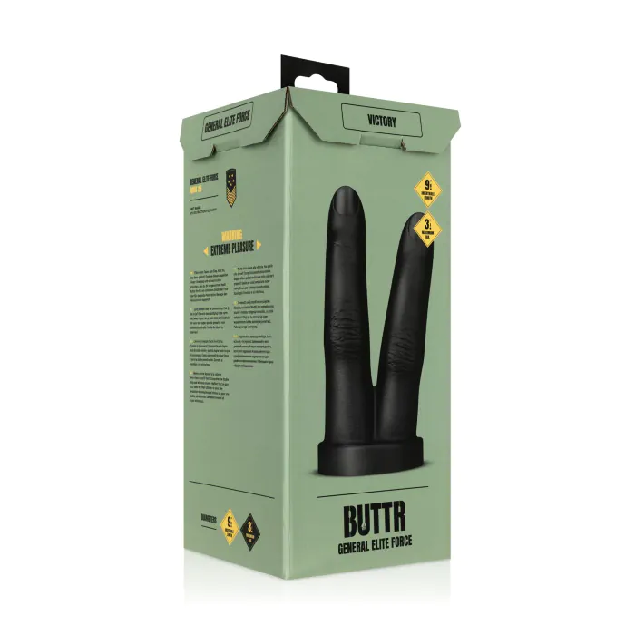 Анальна пробка BUTTR Victory Double Finger Butt Plug — фото 10