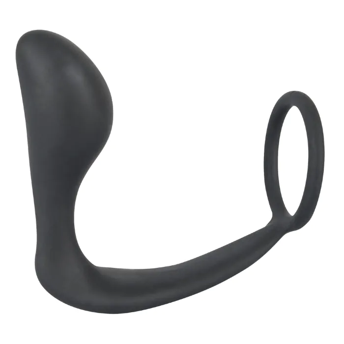 Анальний корок Black Velvets Ring & Plug — фото 5