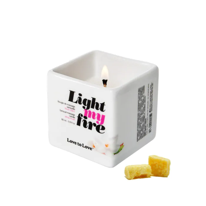 Свічка масажна Love To Love Light My Fire Musc 80 мл