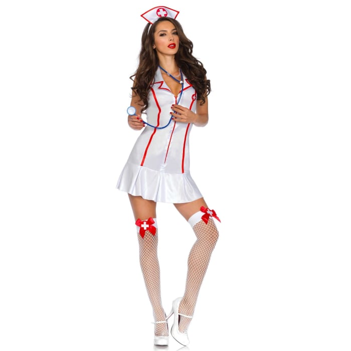 Еротичний костюм медсестри Leg Avenue Head Nurse — фото 11
