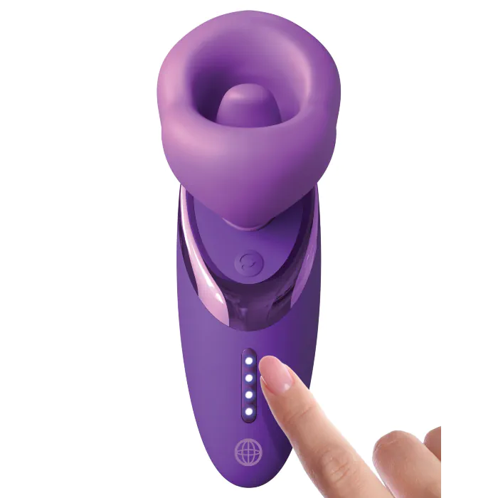 Стимулятор Pleasure Sucker Vibrator Purple — фото 5
