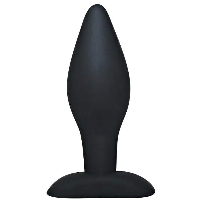 Анальна пробка Black Velvets Silicone Butt L — фото 3