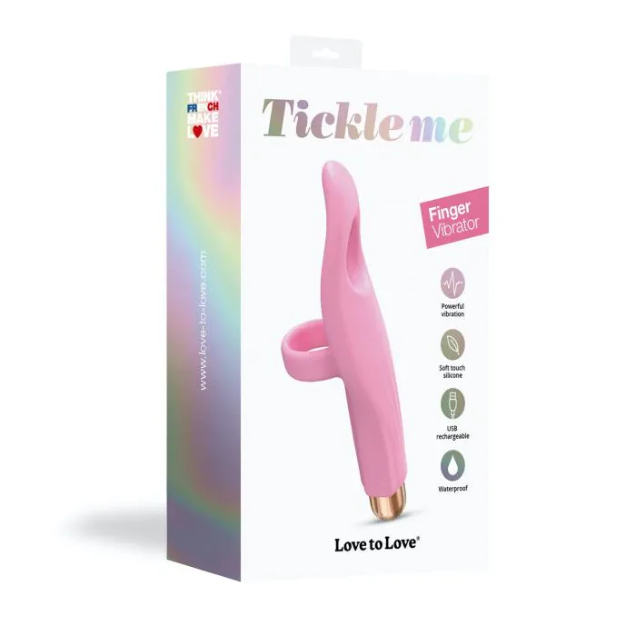 Вібратор Love To Love Tickle me Baby pink — фото 6