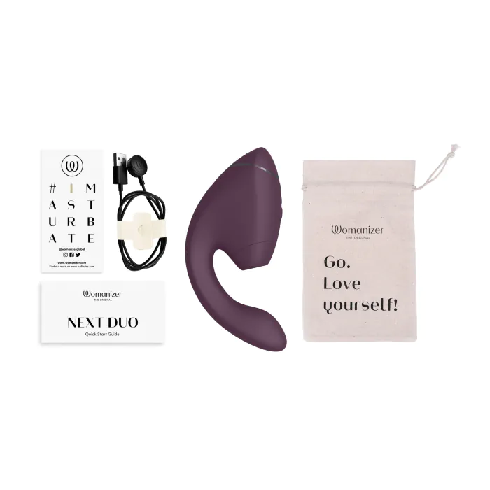 Стимулятор Womanizer Next Duo Dark Purple — фото 14
