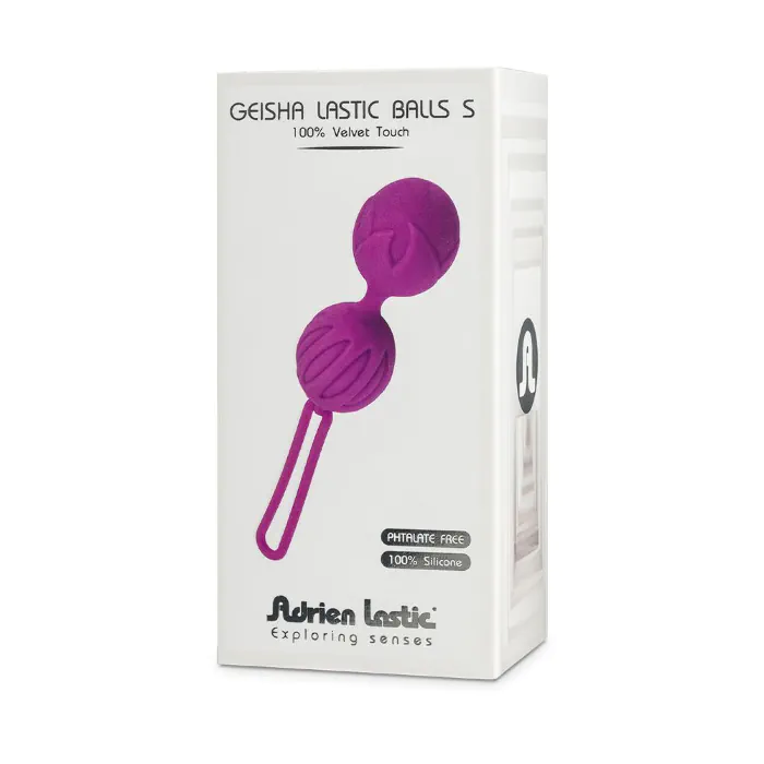 Вагінальні кульки Adrien Lastic Geisha Lastic Balls Mini Pink S — фото 3