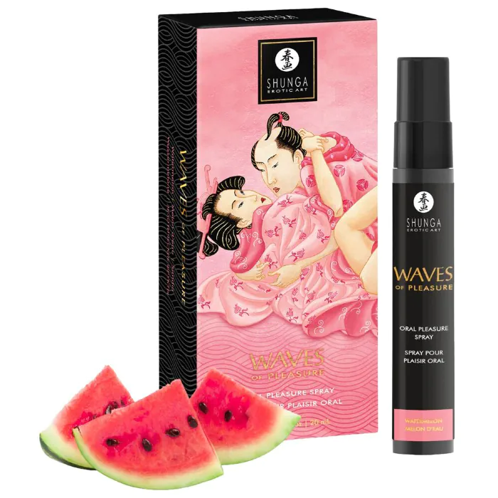 Спрей для посилення слиновиділення Shunga Waves of Pleasure Watermelon 20 мл