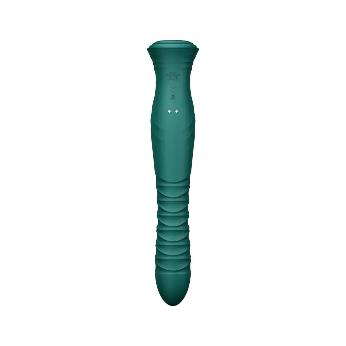 Смарт пульсатор-кролик з вібрацією Zalo Mose 2 Turquoise Green — фото 7