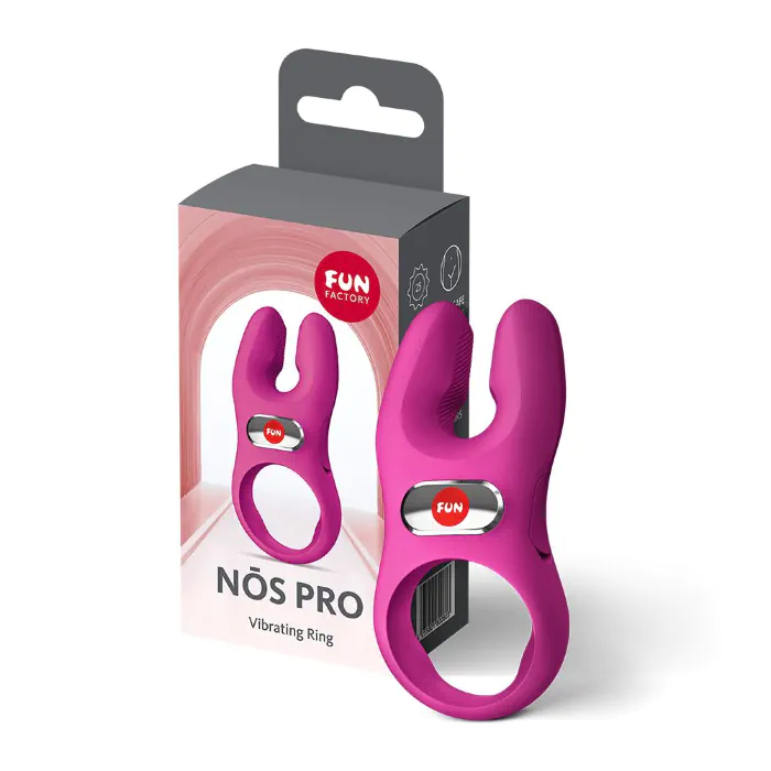 Віброкільце Fun Factory NŌS Pro Magenta — фото 7