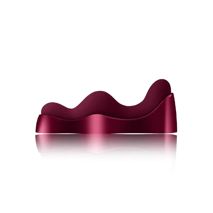Вібратор sit-on-top Rocks Off Ruby Glow Blush — фото 4