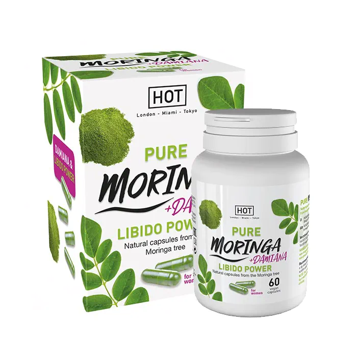 Капсули HOT BIO Moringa Libido Caps для жінок 60 шт