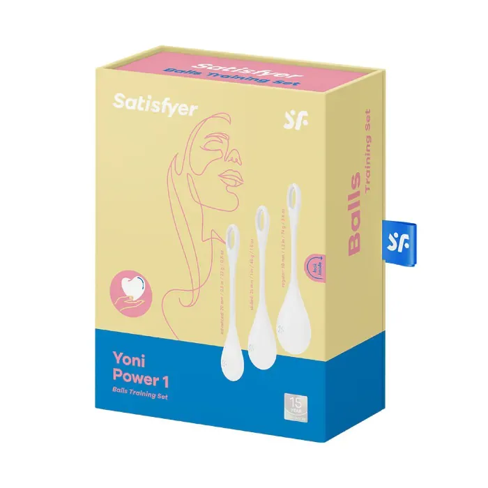Вагінальні кульки Satisfyer Yoni Power white