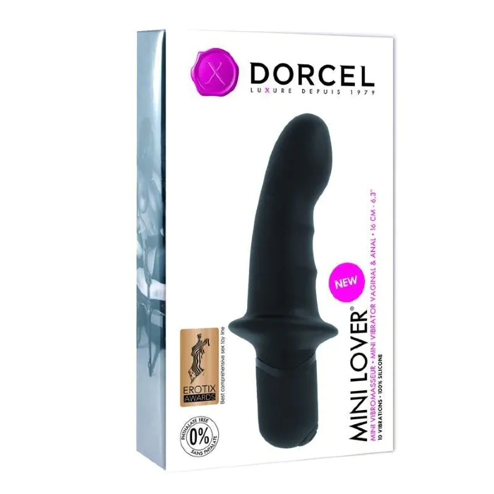 Вібратор Dorcel Mini Lover Black — фото 2