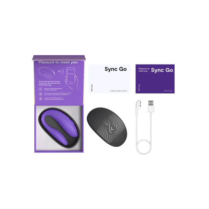 Смарт-вібратор We-Vibe Sync Go Light Purple — фото 13