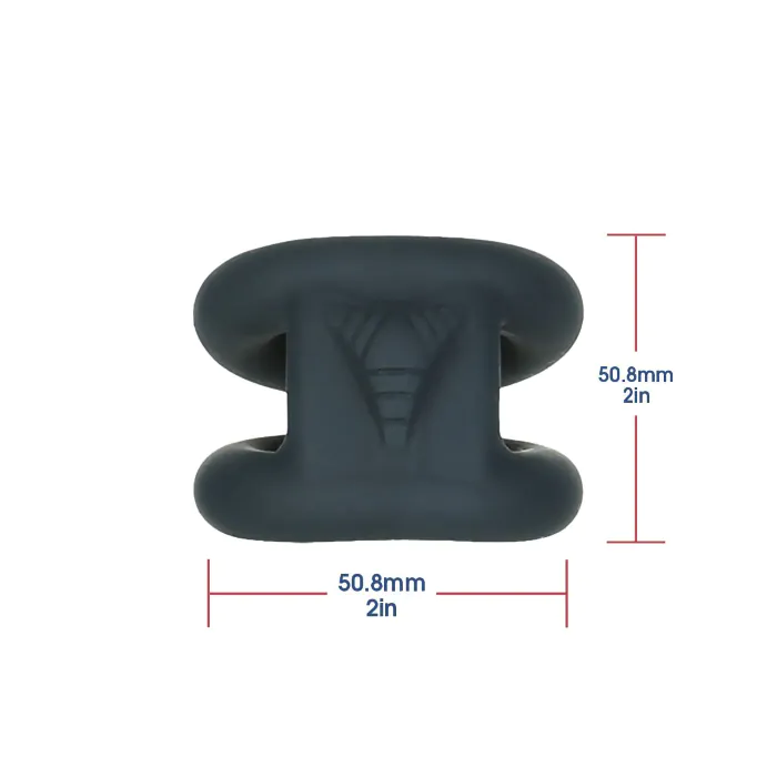 Подвійне ерекційне кільце LUX Active Tug Versatile Silicone Cock Ring — фото 3