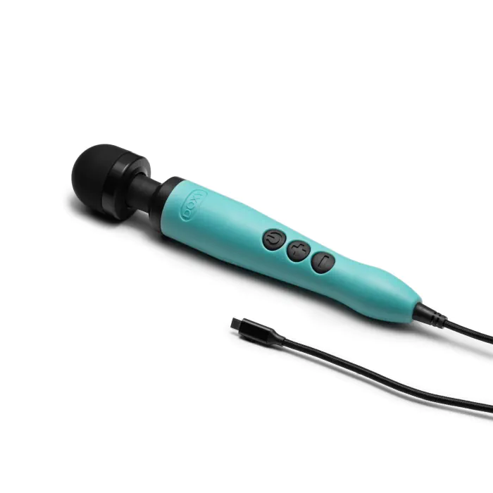 Вібромасажер Doxy 3 USB-C Massager Turquoise — фото 2